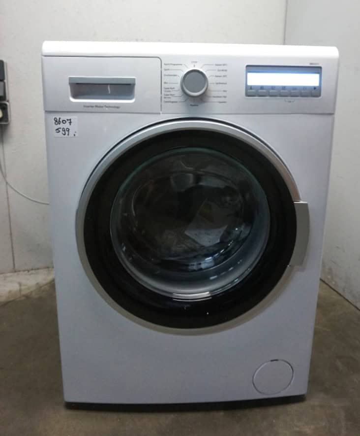 Nieuwe wasmachine met 8 kg trommelinhoud