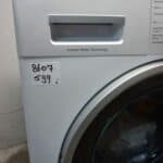 Nieuwe wasmachine met 8 kg trommelinhoud