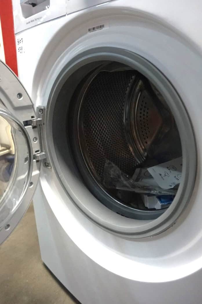 Nieuwe wasmachine met 8 kg trommelinhoud