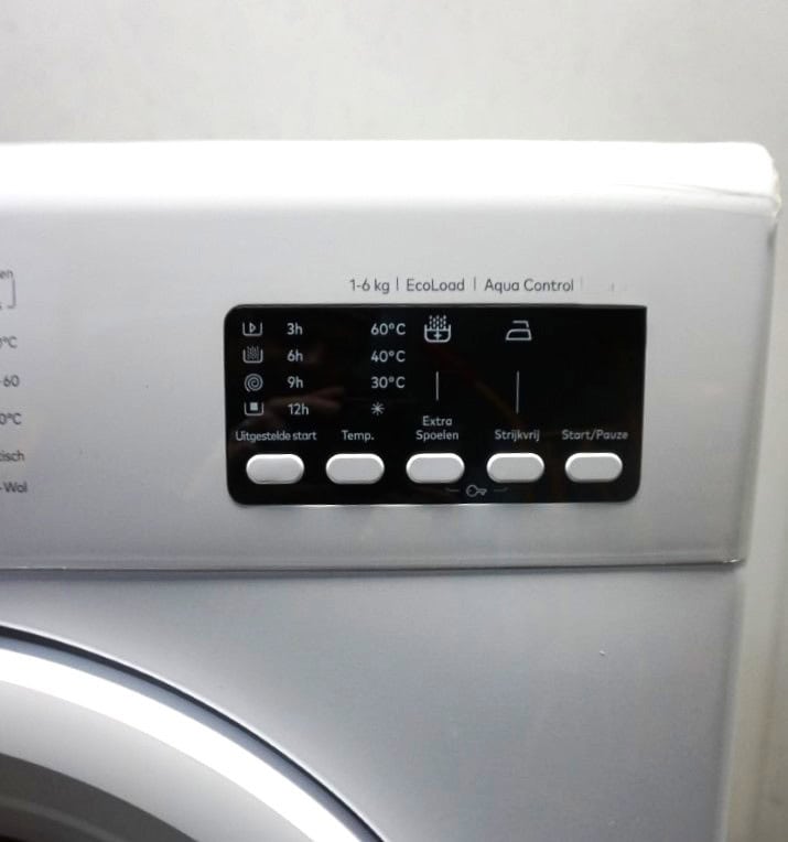 Nieuwe wasmachine 6 kg