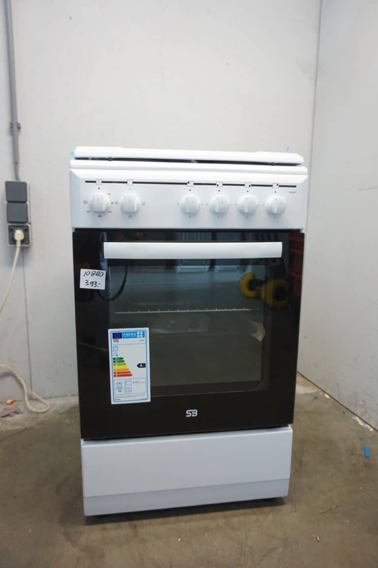 Nieuw elektrisch fornuis met 4 kookzones