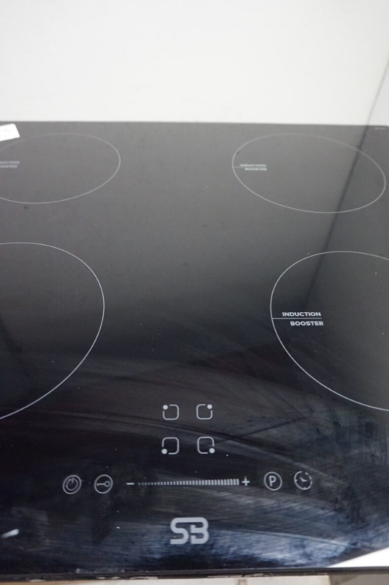 Nieuwe inductie kookplaat 4 kookzones vrijstaand - Afbeelding 2