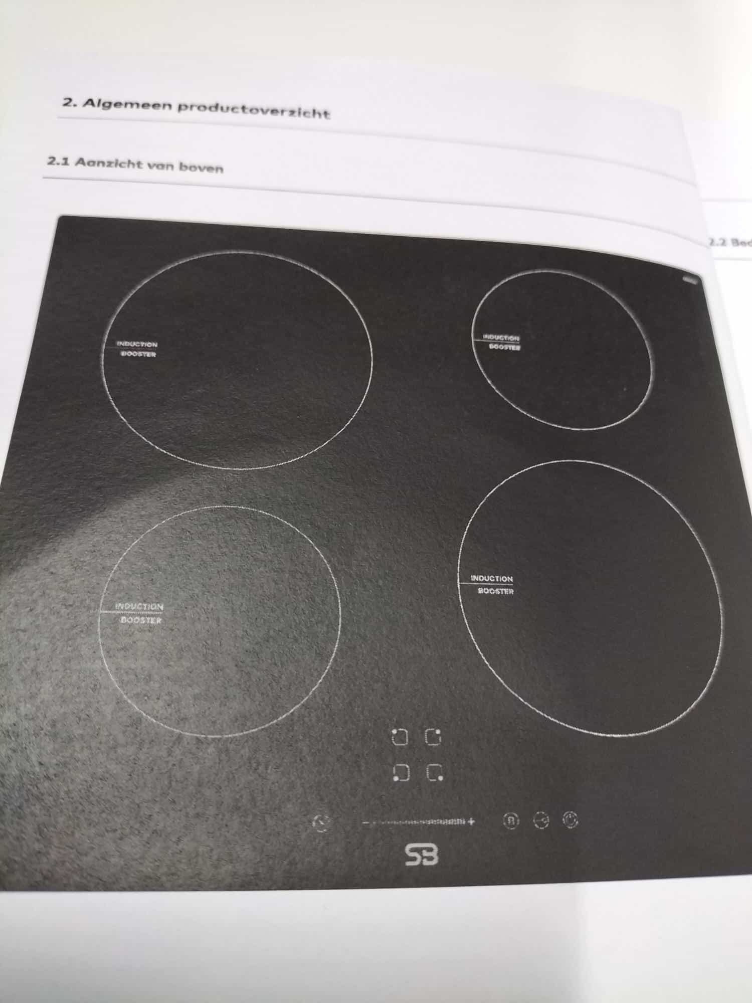 Nieuwe inbouw inductie kookplaat 4 kookzones - Afbeelding 5