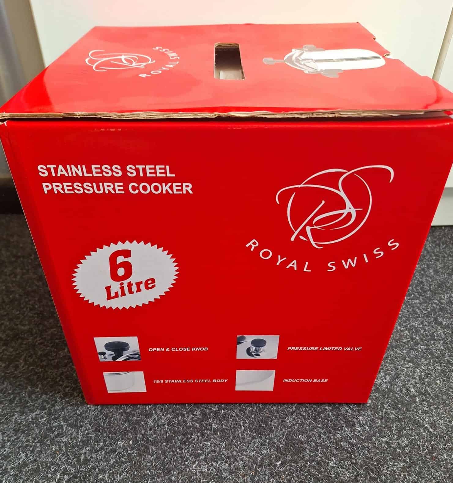 Royal Swiss snelkookpan 6 liter - Afbeelding 3