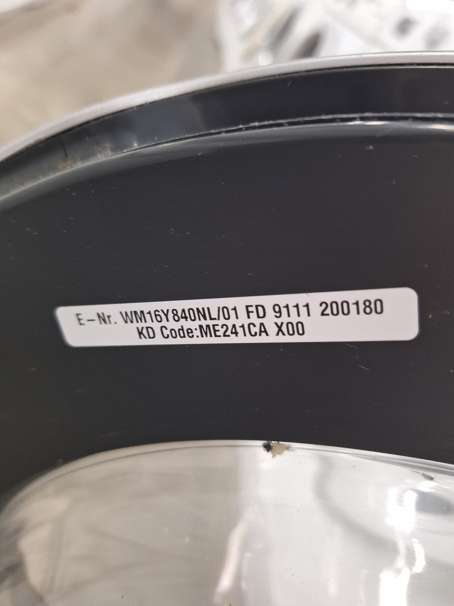 Siemens WM16Y284NL wasautomaat 2dehands