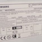 Nette koel-vriescombinatie Samsung RB34T605CB1