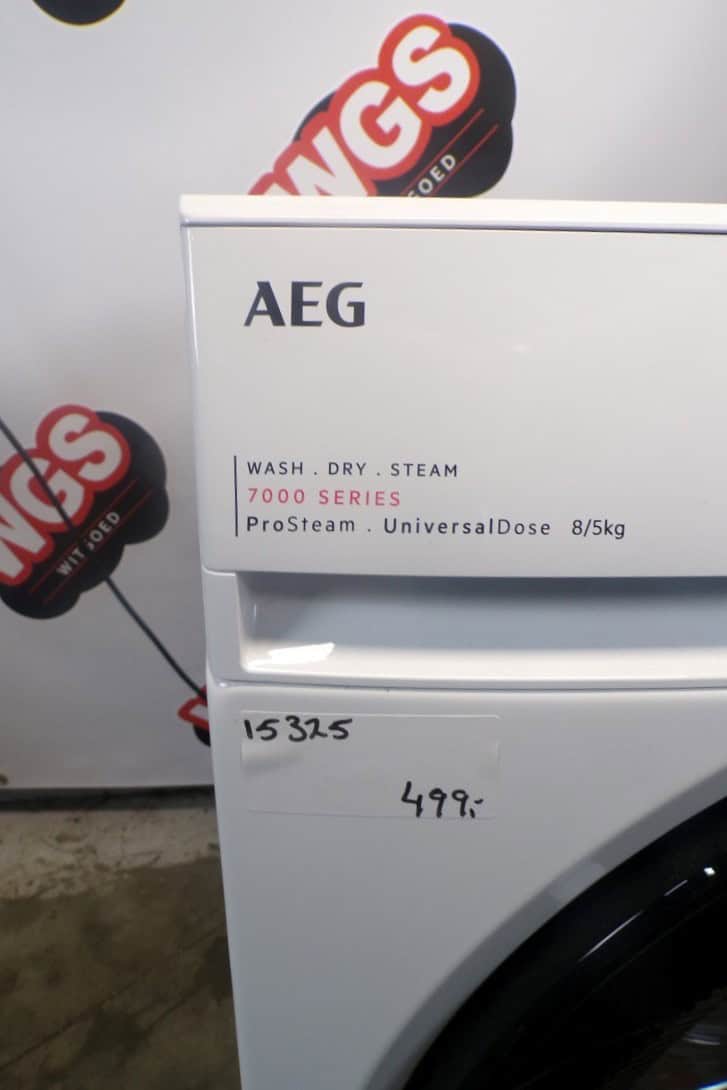 AEG was-droogcombinatie LWR7586CUB