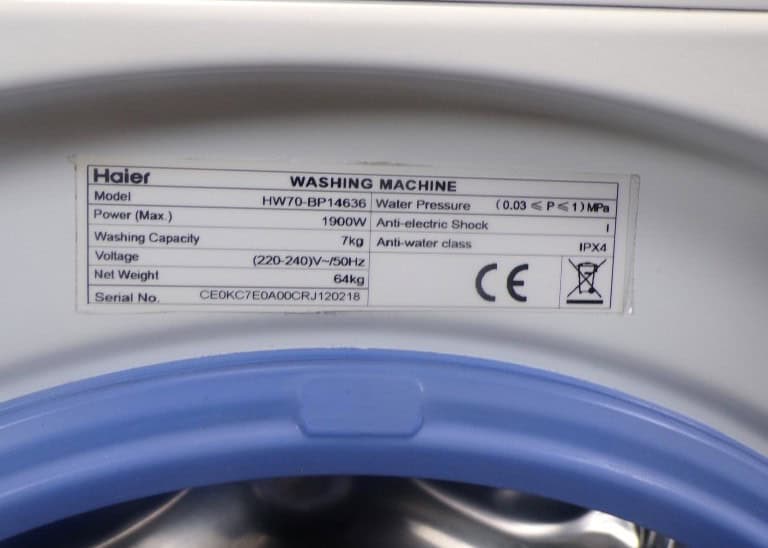 Haier HW70BP14636 wasmachine 2ehands