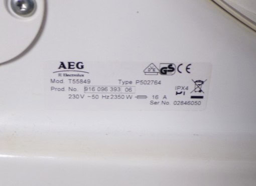 AEG 55849 condensdroger 2ehands