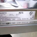 AEG FSB64907Z inbouw vaatwasmachine