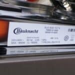 Bauknecht BUO3O41 PLT X onderbouw vaatwasser
