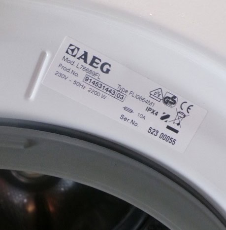AEG wasmachine L76689FL 2ehands