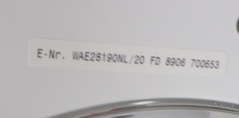 Siemens wasmachine - 2ehands - WAE28190NL/20