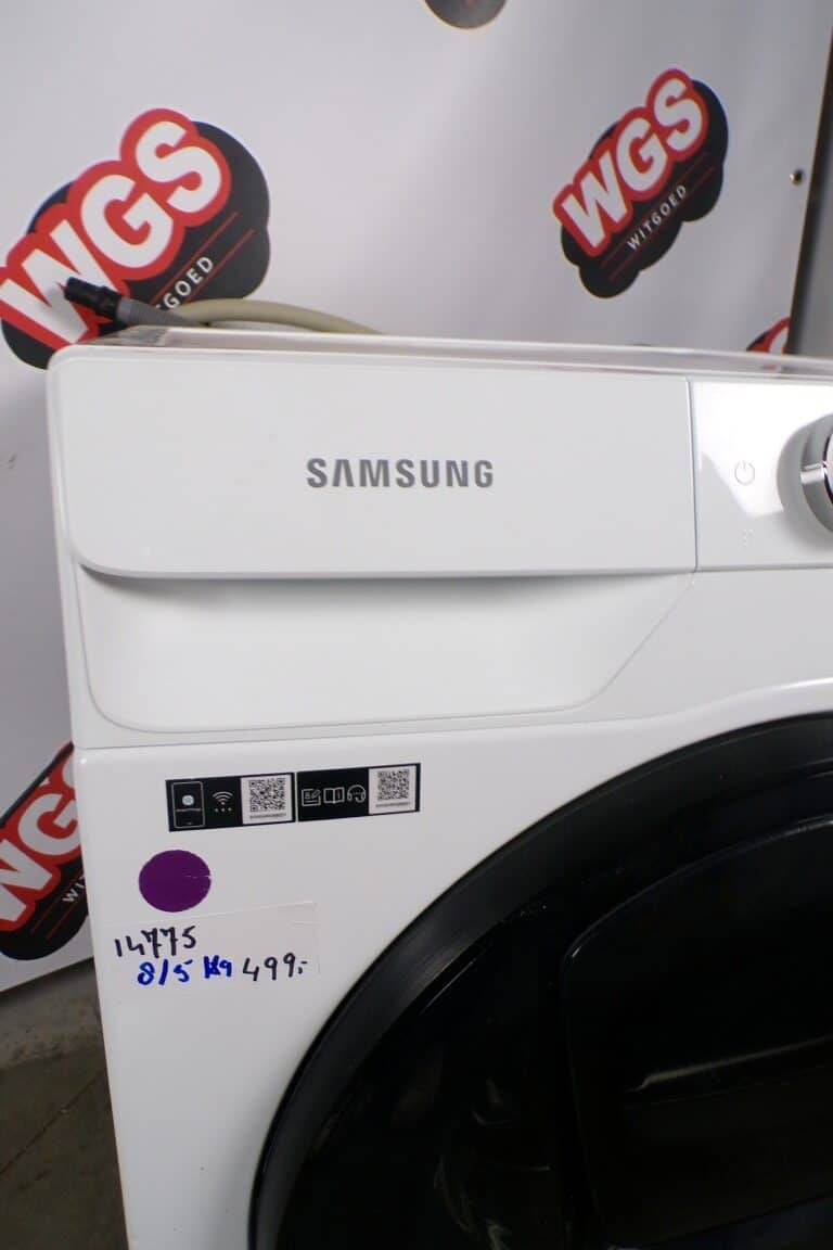 Samsung was-droog combinatie WD80T654ABH/S2