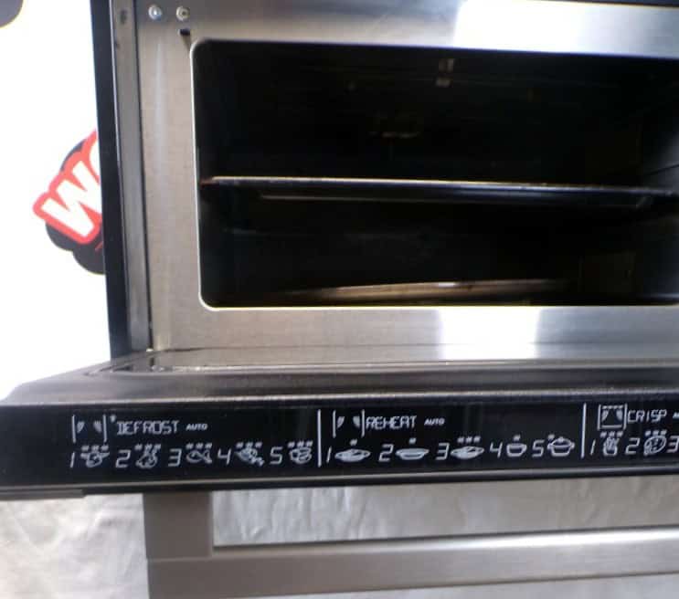 Whirlpool AMW820/IX inbouw combimagnetron - 2ehands