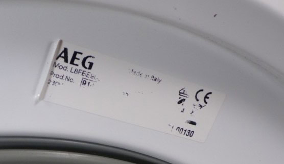 AEG L8FBE96E wasmachine - 9kg