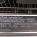 Bosch vrijstaande vaatwasmachine - SMS46IW05N - 2ehands