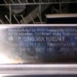 Siemens 2ehands inbouw vaatwasser - SN636X10IE
