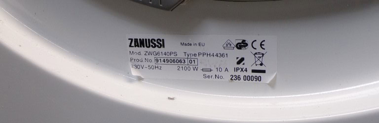 Zanussi tweedehands wasmachine - ZWG6140PS