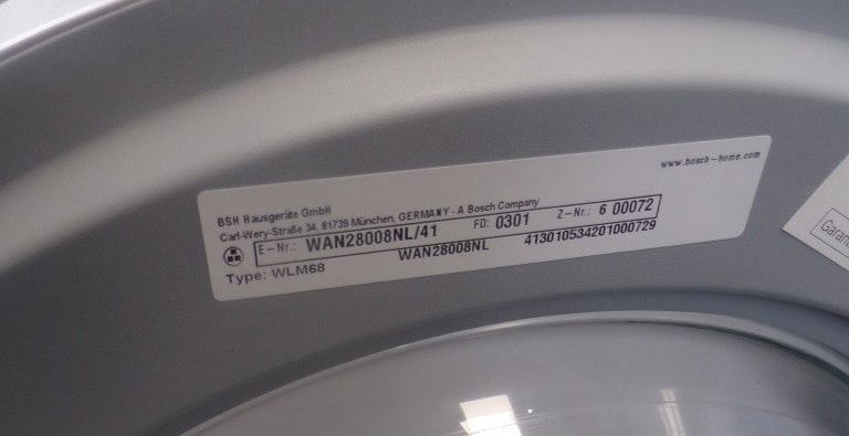 Bosch WAN28008NL/41 wasmachine - 7kg - 1400 toeren
