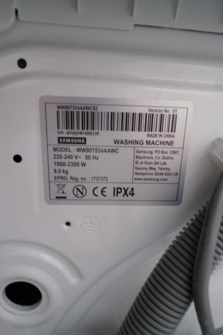 Samsung WW90T534AAW- wasmachine - 9kg