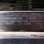 Siemens inbouw vaatwasser - SX69M034NL - hoog model