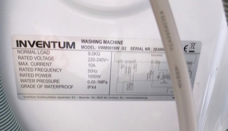 Inventum wasmachine - VWM9010W/02
