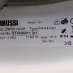 Zanussi 2dehands wasmachine - 7kg - 1400 toeren