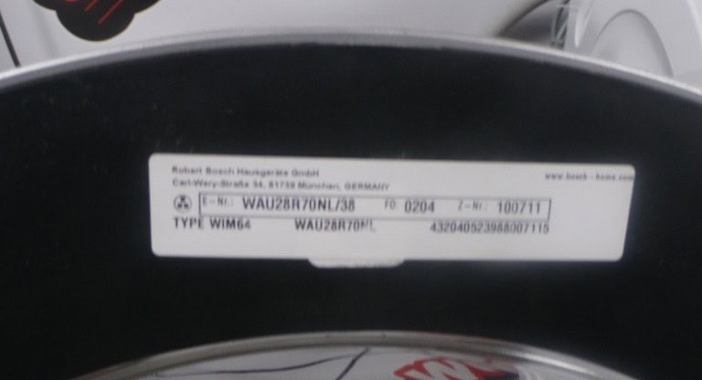 Bosch wasmachine - WAU28R70NL - 9kg
