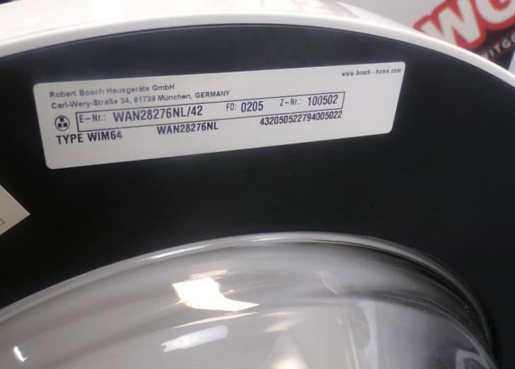 Bosch WAN28276NL/42 wasmachine - 8 kg - 1400 toeren