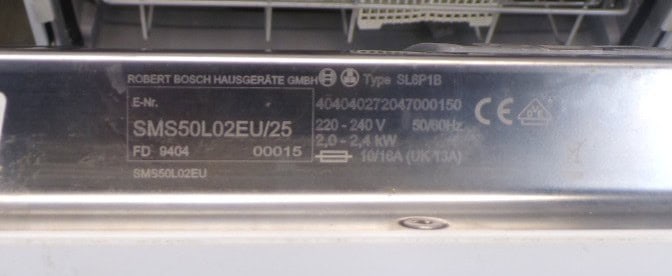 Bosch vrijstaande vaatwasmachine - SMS50L02EU - 2dehands