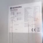 Wisberg koel-vriescombinatie - WBKVC200CNFB
