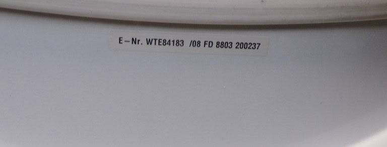 Bosch 2ehands wasdroger - WTE84183
