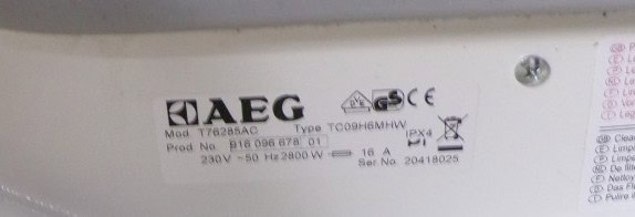 AEG condensdroger - T76285AC - 2ehands