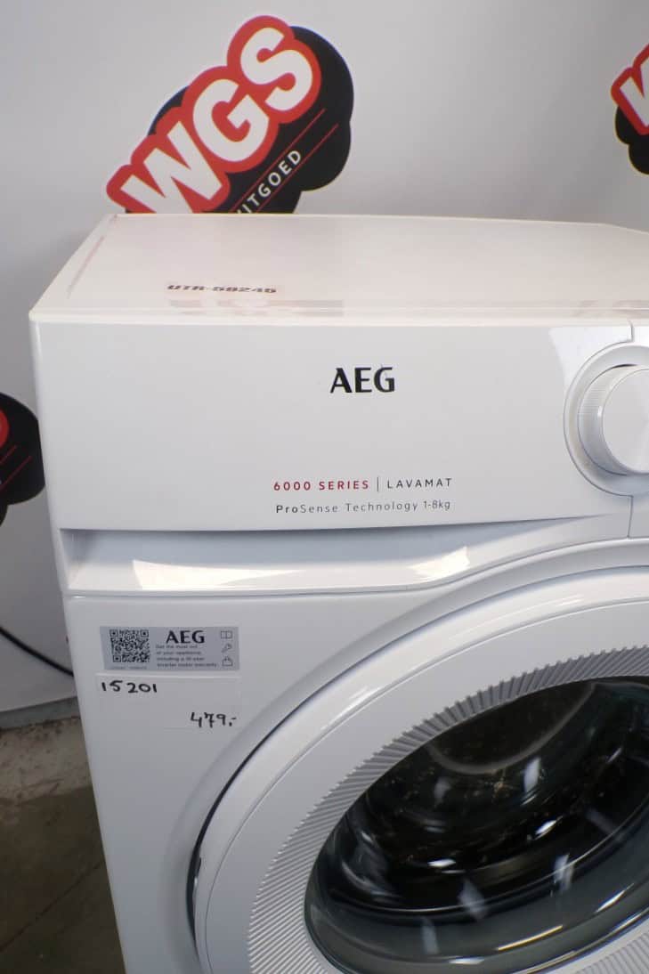 AEG 8kg wasmachine - LR73CU86 - 1600 toeren