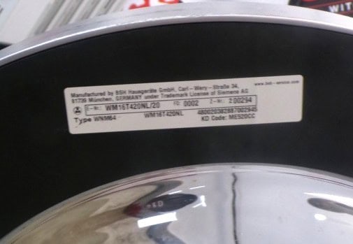Siemens 2ehands wasmachine - WM16T420NL - 1600 toeren