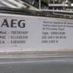 AEG volledig inbouw vaatwasser - FSE7674XP