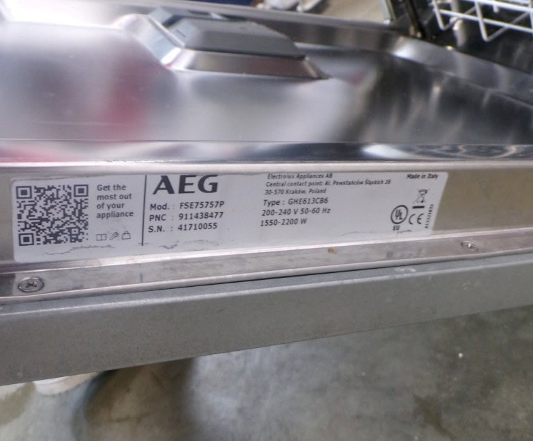 AEG inbouw vaatwasser - FSE75757P - 14 couverts