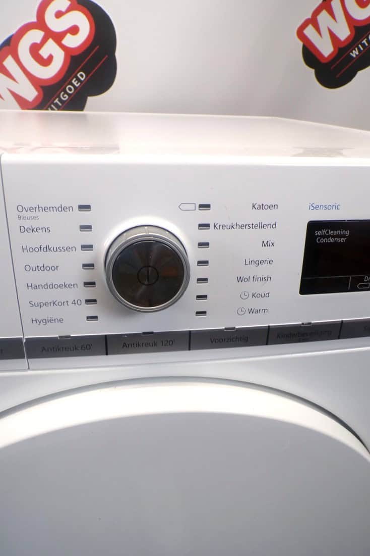 Siemens warmtepomp droger - WT44W562NL - 2ehands