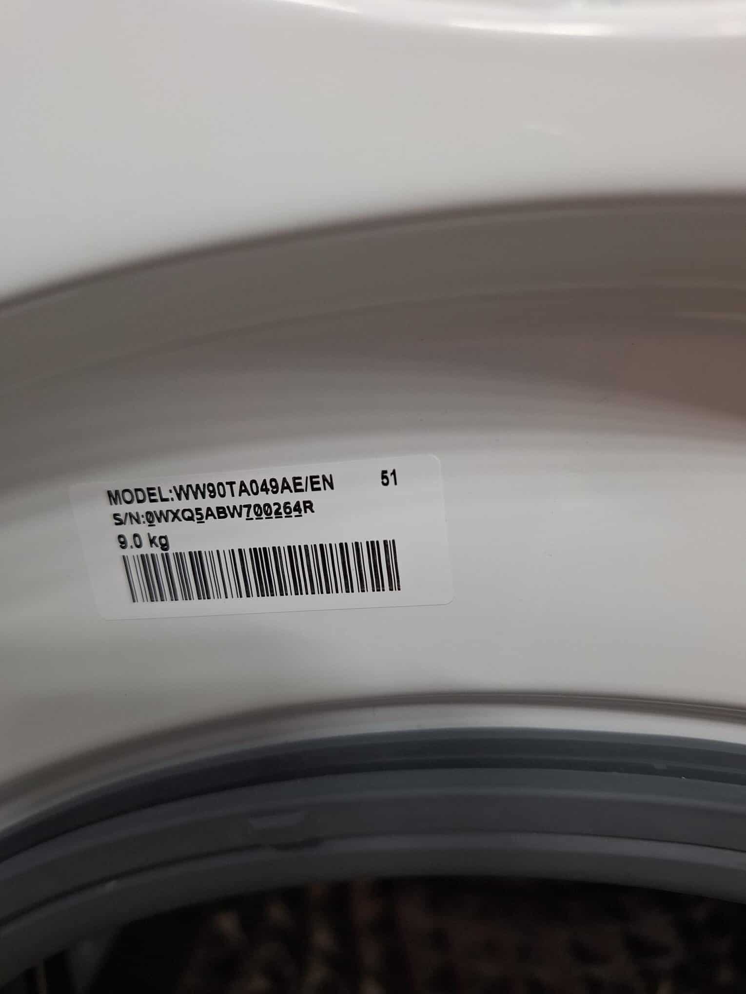 Samsung wasmachine - WW90TA049AE - 9kg