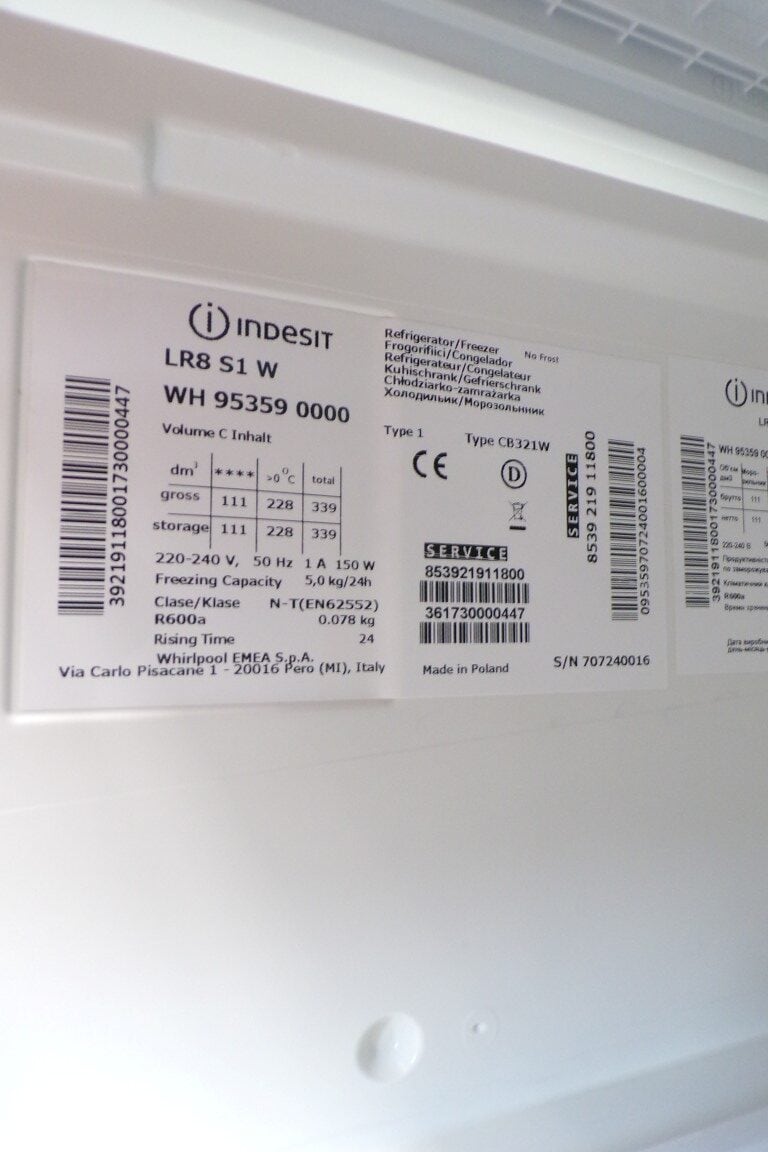 Indesit koel-vriescombinatie - LR8 S1W - 2ehands