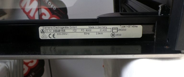 Siemens HB48155 2ehands inbouw oven