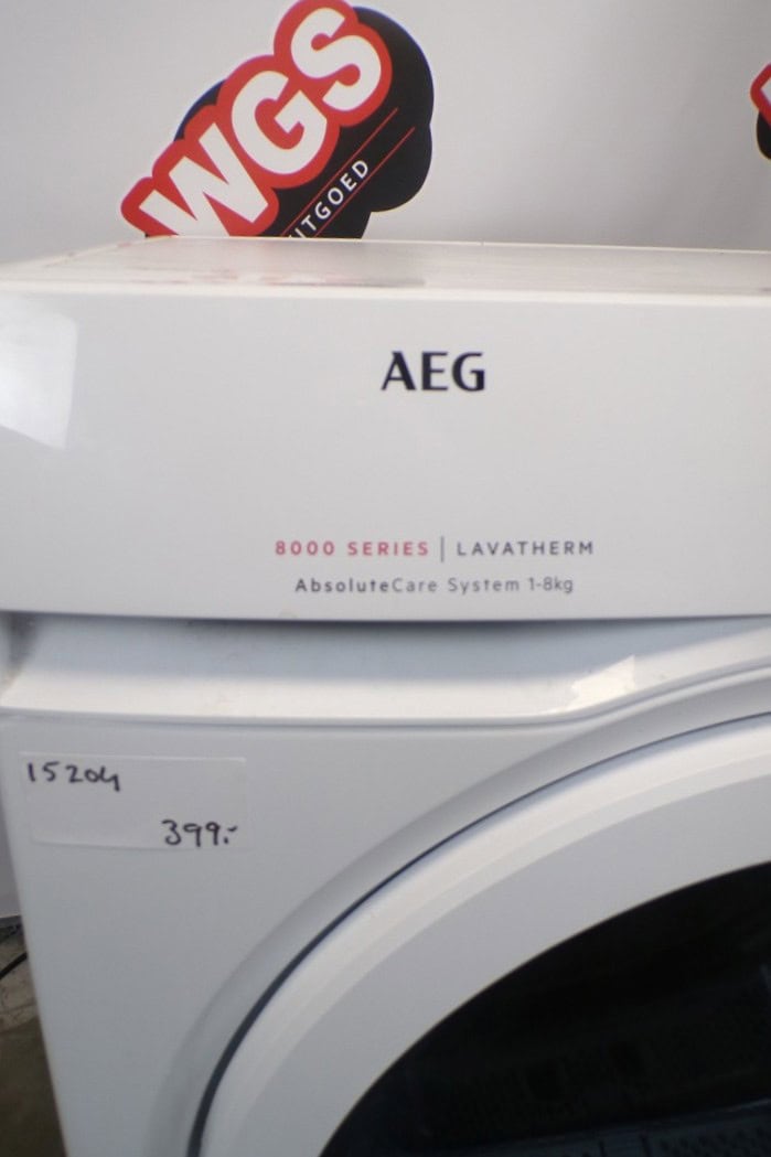 AEG warmtepomp droger - T8DBE86W - 2ehands