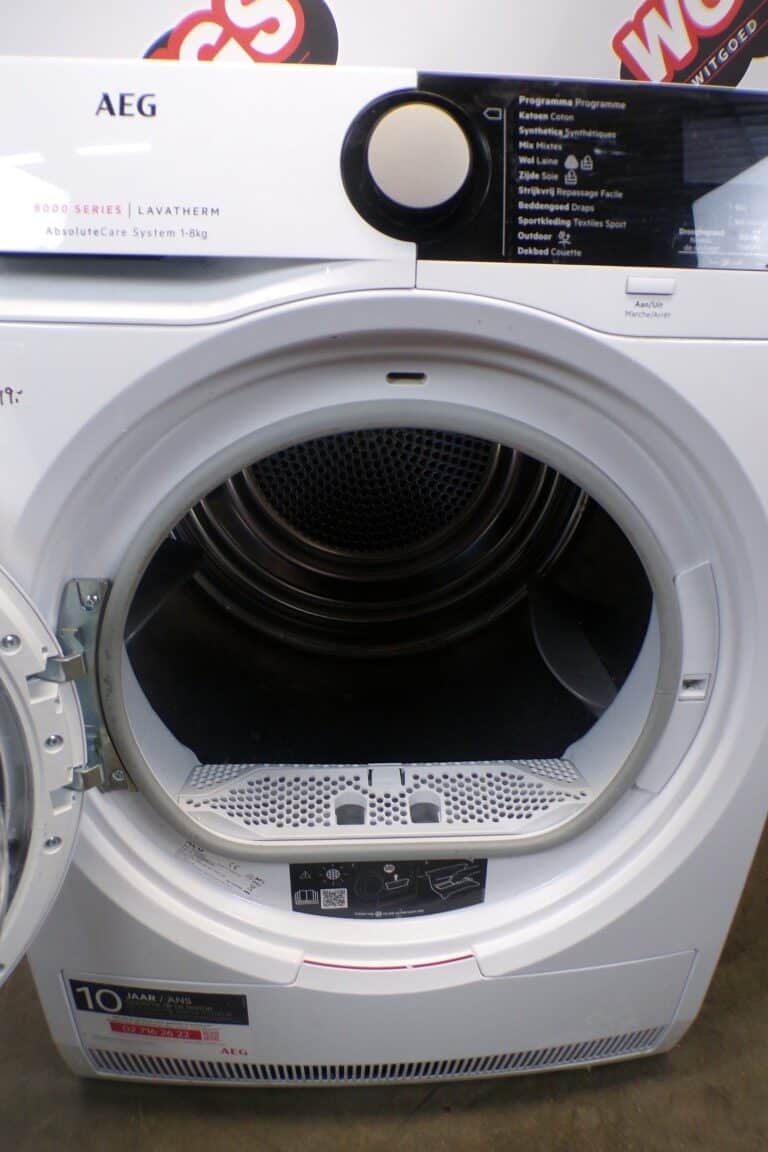 AEG warmtepomp droger - T8DBE86W - 2ehands