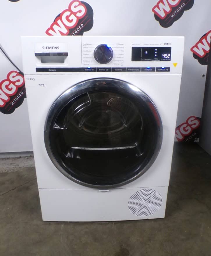 Siemens warmtepompdroger - WT48XM75NL - 9kg