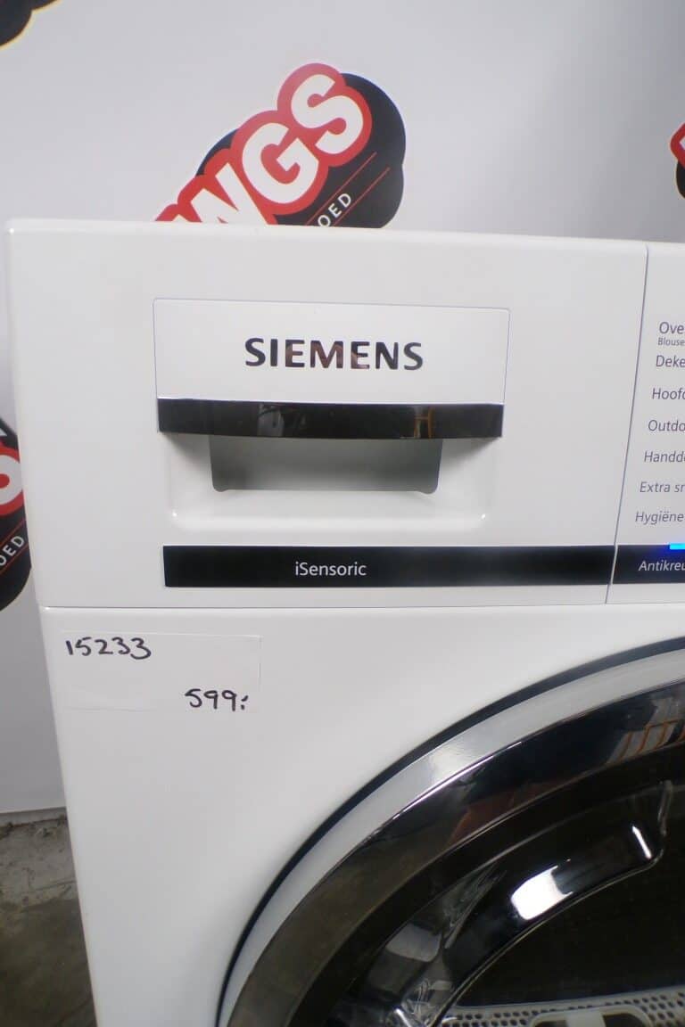Siemens warmtepompdroger - WT48XM75NL - 9kg