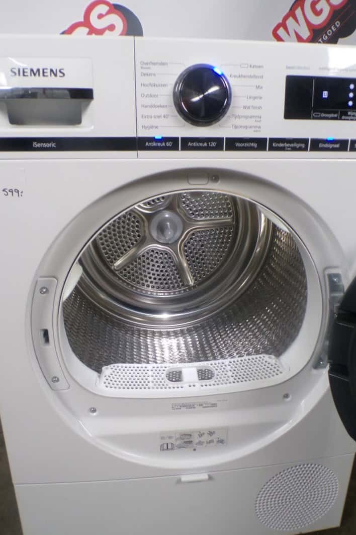 Siemens warmtepompdroger - WT48XM75NL - 9kg