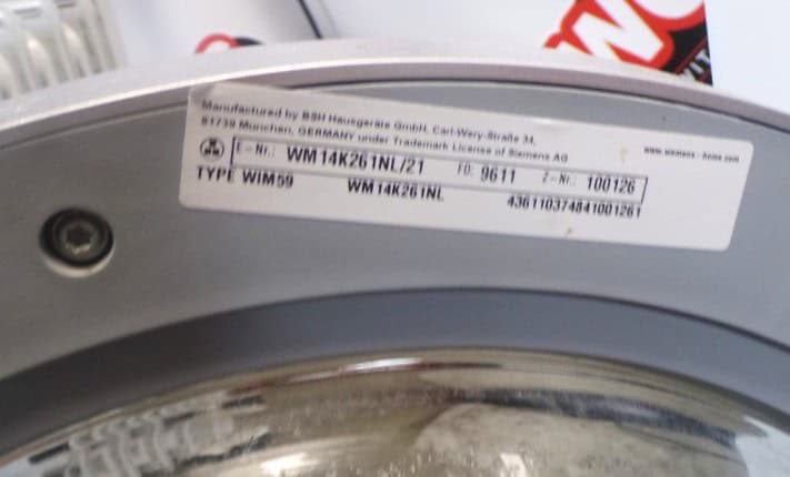 Siemens 2dehands wasmachine - WM14K261NL