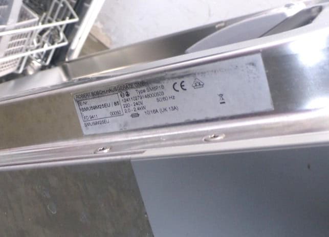 Bosch onderbouw vaatwasser - SMU59M25 - 2ehands