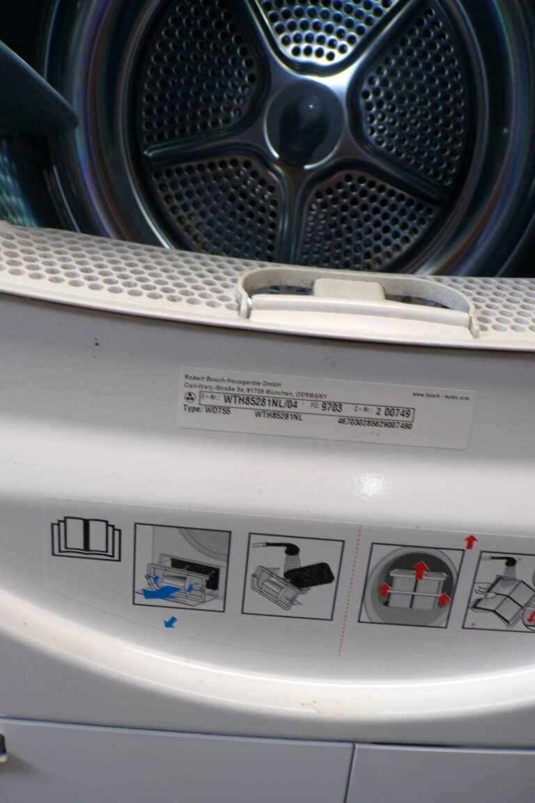 Bosch 2ehands warmtepomp droger - WTH85281NL - 7kg